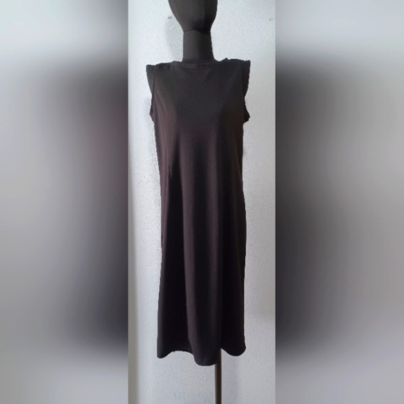 🍒 Antthony Elegant Vintage Black Sleeveless Maxi Dress - Picture 1 of 7